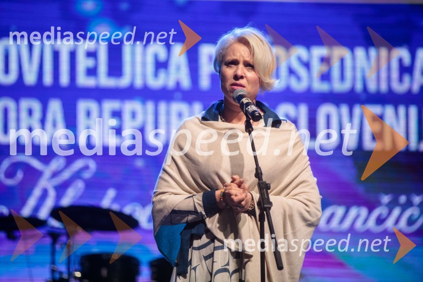 mag. Urška Klakočar Zupančič, predsednica Državnega zbora RS, podpredsednica Gibanja SvobodaVeliki dobrodelni koncert Vilijem Julijan 2022