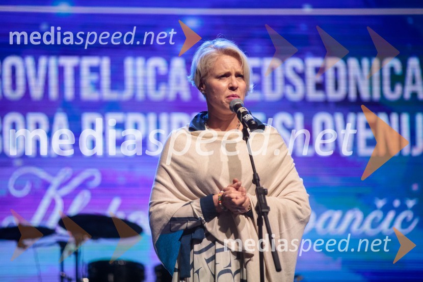 mag. Urška Klakočar Zupančič, predsednica Državnega zbora RS, podpredsednica Gibanja SvobodaVeliki dobrodelni koncert Vilijem Julijan 2022