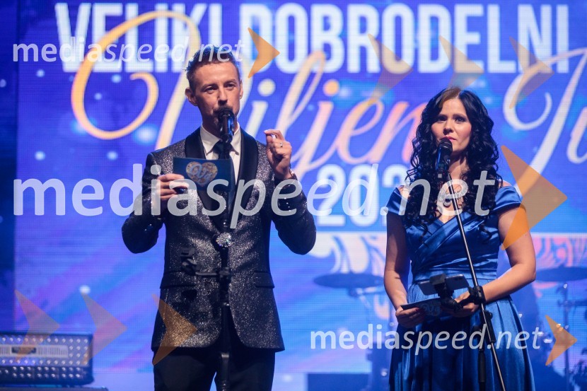  Gregor Bezenšek, glasbenik, Soulgreg artist, društvo Viljem Julijan;  Nina  Bezenšek, društvo Viljem JulijanVeliki dobrodelni koncert Vilijem Julijan 2022