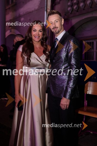  Rebeka Dremelj, pevka;  Gregor Bezenšek, glasbenik, Soulgreg artist, društvo Viljem JulijanVeliki dobrodelni koncert Vilijem Julijan 2022