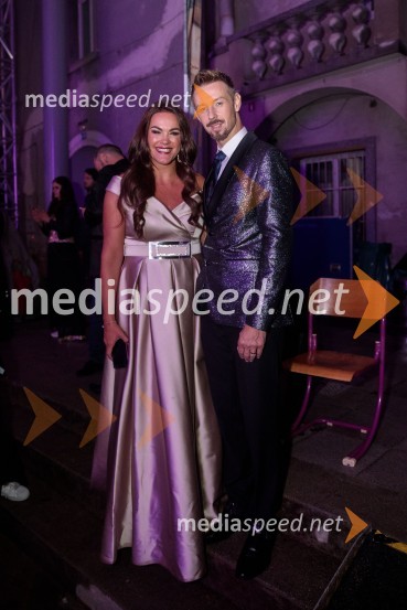  Rebeka Dremelj, pevka;  Gregor Bezenšek, glasbenik, Soulgreg artist, društvo Viljem JulijanVeliki dobrodelni koncert Vilijem Julijan 2022