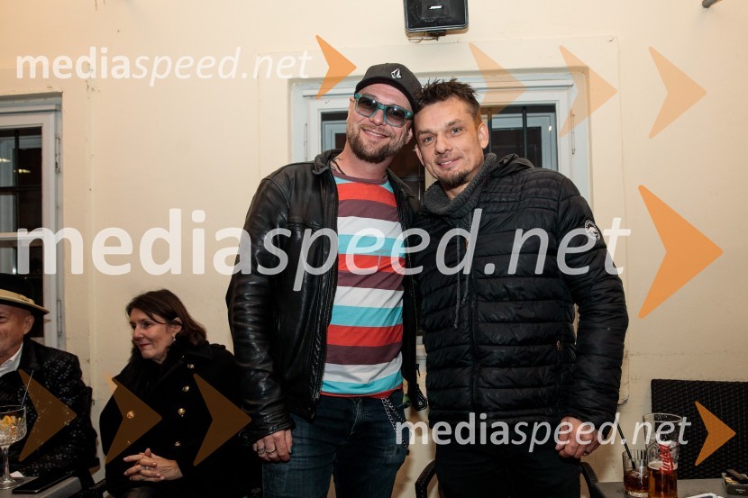  Tomi Meglič, glasbenik, pevec skupine Siddharta;  Marko Alpner, glasbeni fotograf70 let - NIČ proti VEČnosti, koncert Andreja Šifrerja v Kranju