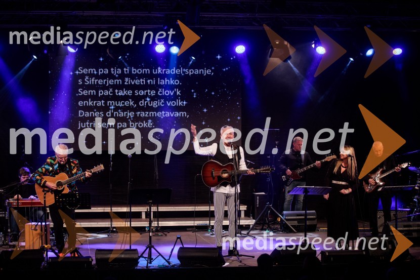  Dave Cooke, glasbenik;  Andrej Šifrer, glasbenik;  ... 70 let - NIČ proti VEČnosti, koncert Andreja Šifrerja v Kranju