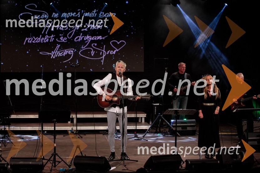  Andrej Šifrer, glasbenik;  ... 70 let - NIČ proti VEČnosti, koncert Andreja Šifrerja v Kranju