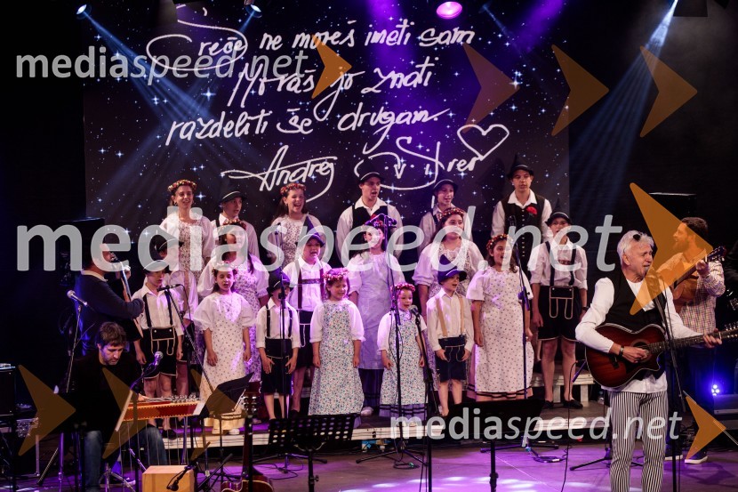 Zbor Škrjančki iz Mendoze, Argentina70 let - NIČ proti VEČnosti, koncert Andreja Šifrerja v Kranju