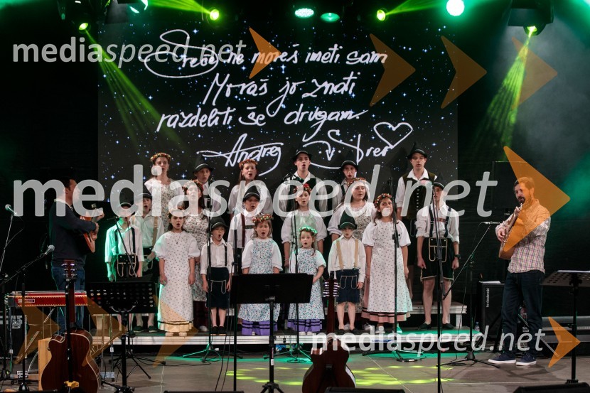 Zbor Škrjančki iz Mendoze, Argentina70 let - NIČ proti VEČnosti, koncert Andreja Šifrerja v Kranju