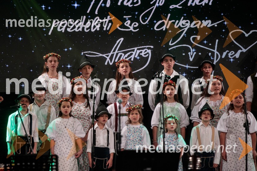 Zbor Škrjančki iz Mendoze, Argentina70 let - NIČ proti VEČnosti, koncert Andreja Šifrerja v Kranju