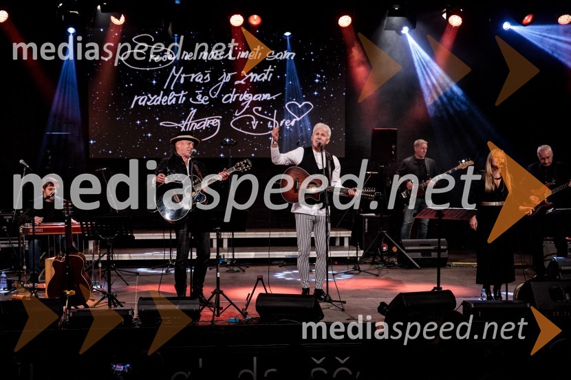 Vlado Kreslin, glasbenik;  Andrej Šifrer, glasbenik70 let - NIČ proti VEČnosti, koncert Andreja Šifrerja v Kranju