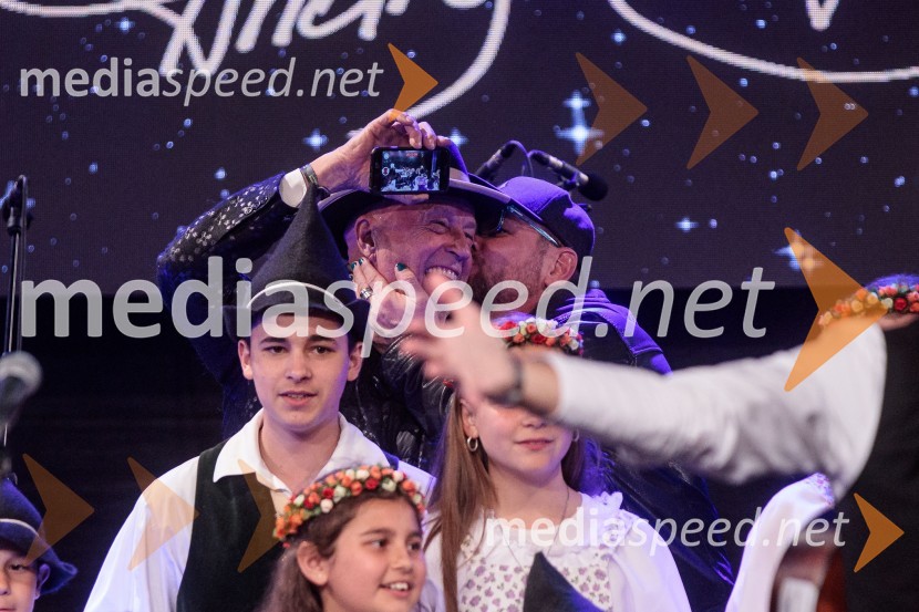  Vlado Kreslin, glasbenik;  Tomi Meglič, glasbenik, pevec skupine Siddharta70 let - NIČ proti VEČnosti, koncert Andreja Šifrerja v Kranju