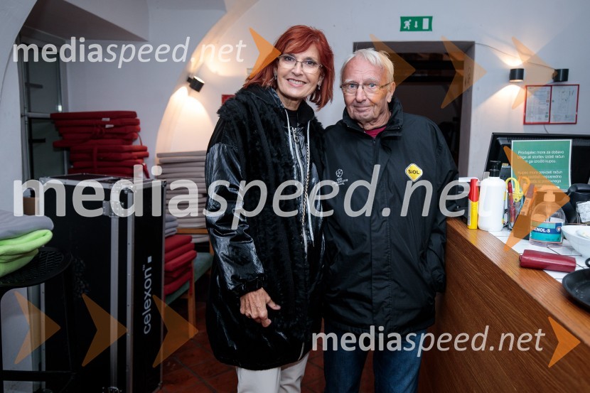  Darinka Pavlič Kamien, strokovnjakinja za komuniciranje; dr. Peter Kamien70 let - NIČ proti VEČnosti, koncert Andreja Šifrerja v Kranju
