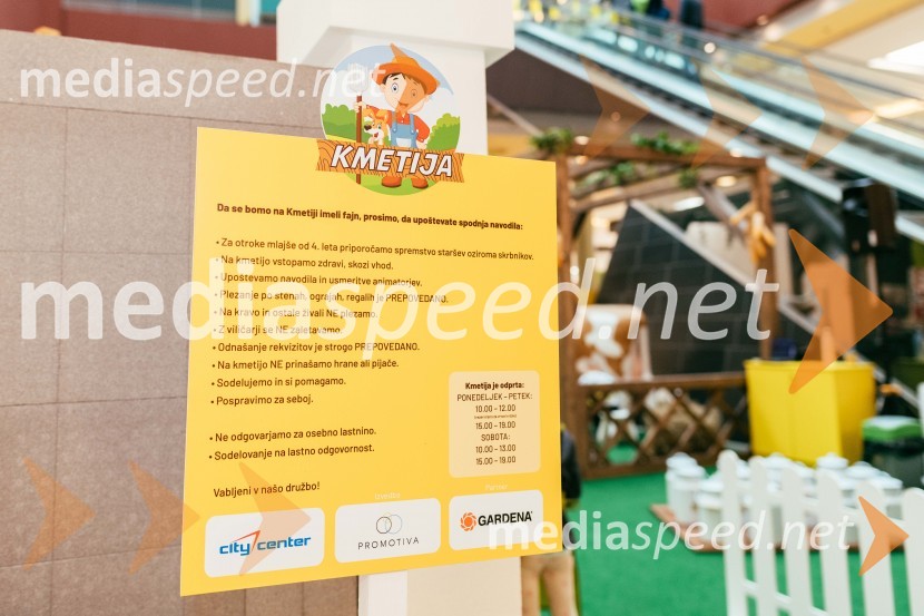 Spoznajte delo na kmetiji, Citycenter Celje