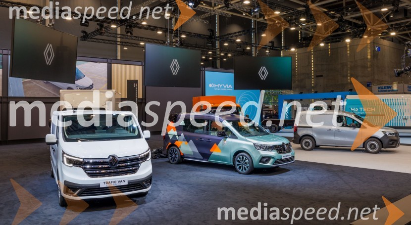 Renault elektrificira razstavo gospodarskih vozil »IAA TRANSPORTATION« v Hannovru