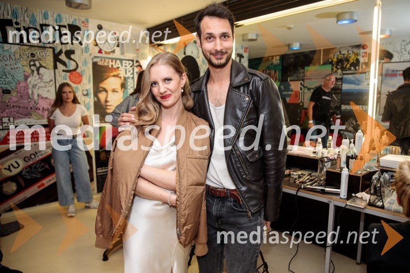  Lena Hribar  Škrlec, igralka;  Voranc  Boh, igralecThe best of MGL & AGRFT koncert v Kino Šiška