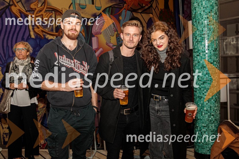  ... ;  Jure Rajšp, igralec;  Diana  Kolenc, igralkaThe best of MGL & AGRFT koncert v Kino Šiška