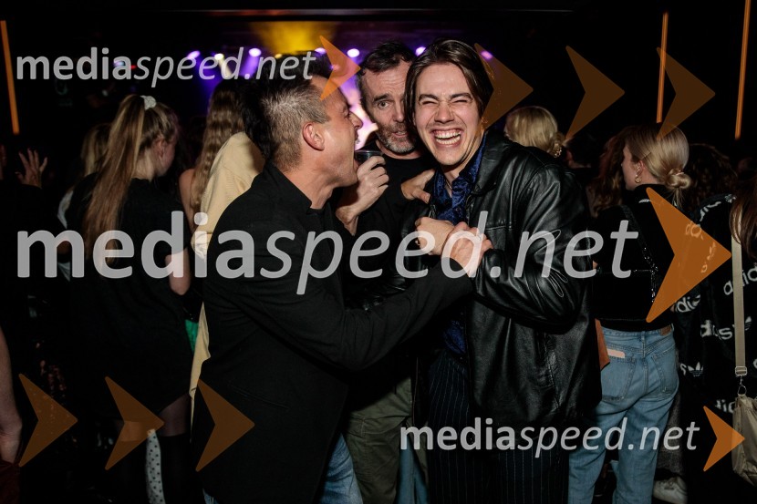  Omar Naber, glasbenik;  Bojan Cvjetićanin, Joker OutThe best of MGL & AGRFT koncert v Kino Šiška