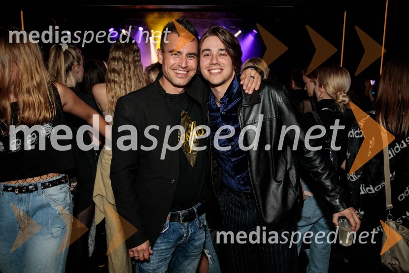  Omar Naber, glasbenik;  Bojan Cvjetićanin, Joker OutThe best of MGL & AGRFT koncert v Kino Šiška