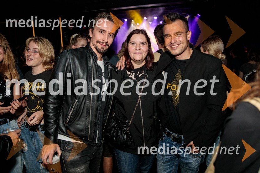  Jure Kopušar, igralec;  Teja Pelko, novinarka, Svet24;  Omar Naber, glasbenikThe best of MGL & AGRFT koncert v Kino Šiška