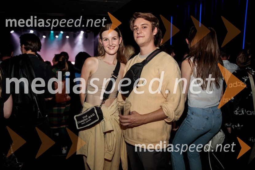  Lucija Harum, igralka, pevka;  Martin Vogrin, glasbenikThe best of MGL & AGRFT koncert v Kino Šiška