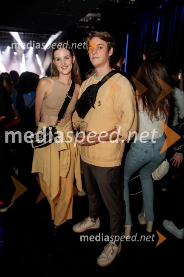  Lucija Harum, igralka, pevka;  Martin Vogrin, glasbenikThe best of MGL & AGRFT koncert v Kino Šiška