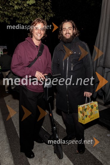  Filip Samobor, igralec;  Gal  Oblak, igralec The best of MGL & AGRFT koncert v Kino Šiška