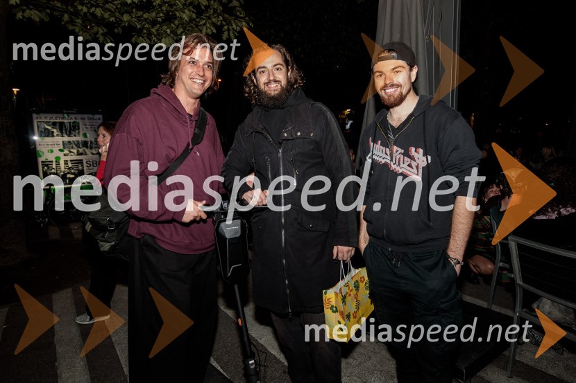  Filip Samobor, igralec;  Gal  Oblak, igralec ;  ... The best of MGL & AGRFT koncert v Kino Šiška