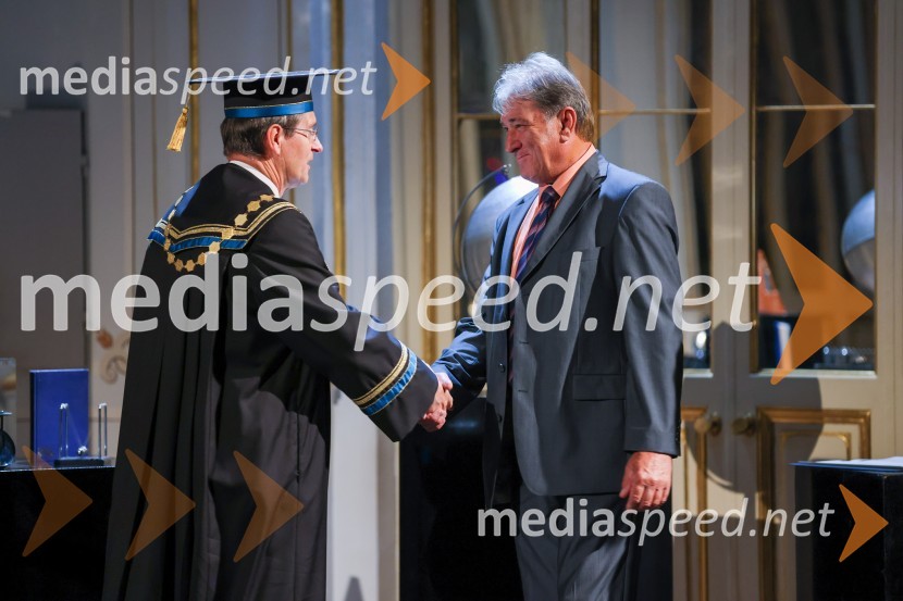 prof. dr. Zdravko Kačič, rektor Univerze v Mariboru;  Boris Šolar, generalni direktor, Četrta pot d.o.o.Dan Univerze v Mariboru 2022