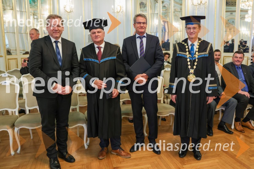   Igor Papič, minister za izobraževanje, znanost in šport;  Marjan  Pipenbaher, gradbeni inženir, Ponting;  prof. dr. Miroslav  Rebernik  , Ekonomsko poslovna fakulteta, Univerza v Mariboru; prof. dr. Zdravko Kačič, rektor Univerze v MariboruDan Univerze v Mariboru 2022