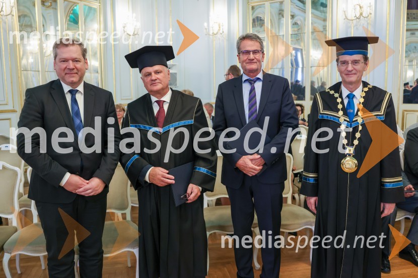   Igor Papič, minister za izobraževanje, znanost in šport;  Marjan  Pipenbaher, gradbeni inženir, Ponting;  prof. dr. Miroslav  Rebernik  , Ekonomsko poslovna fakulteta, Univerza v Mariboru; prof. dr. Zdravko Kačič, rektor Univerze v MariboruDan Univerze v Mariboru 2022