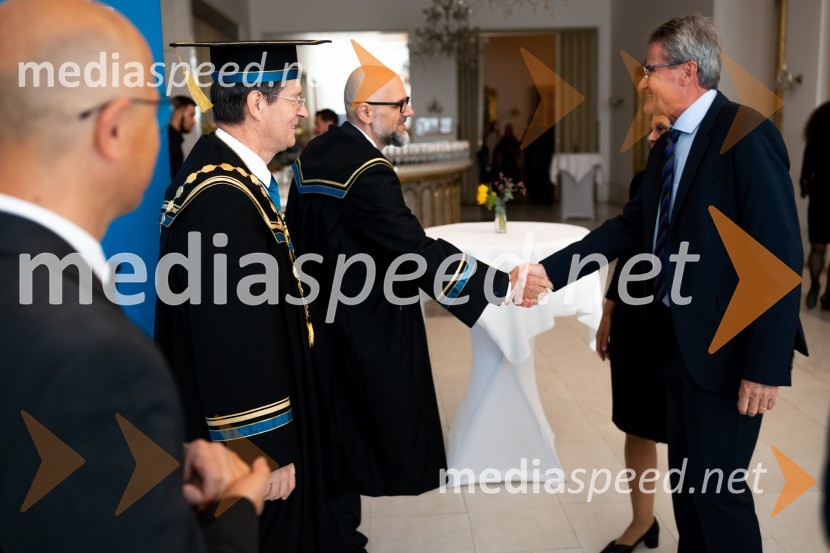 prof. dr. Zdravko Kačič, rektor Univerze v Mariboru;  ... ;  prof. dr. Miroslav  Rebernik  , Ekonomsko poslovna fakulteta, Univerza v MariboruDan Univerze v Mariboru 2022