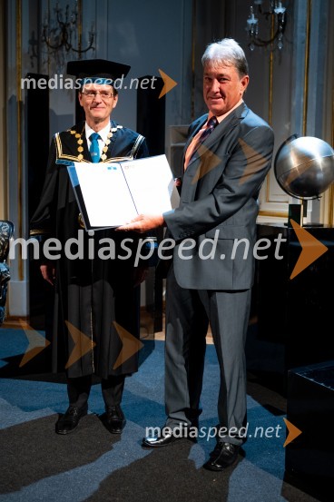 prof. dr. Zdravko Kačič, rektor Univerze v Mariboru;  Boris Šolar, generalni direktor, Četrta pot d.o.o.Dan Univerze v Mariboru 2022