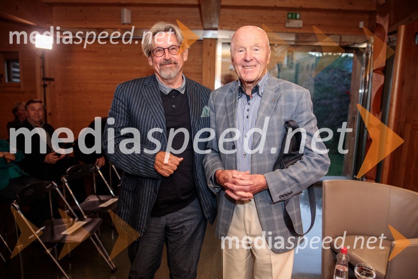 mag. Mirko Cigler, upokojeni diplomat, bivši veleposlanik;  Božo Dimnik, lobist in poslovnež, častni konzul HrvaškeIskrivo v živo, mag. Mirko Cigler v pogovoru s Ksenijo Horvat