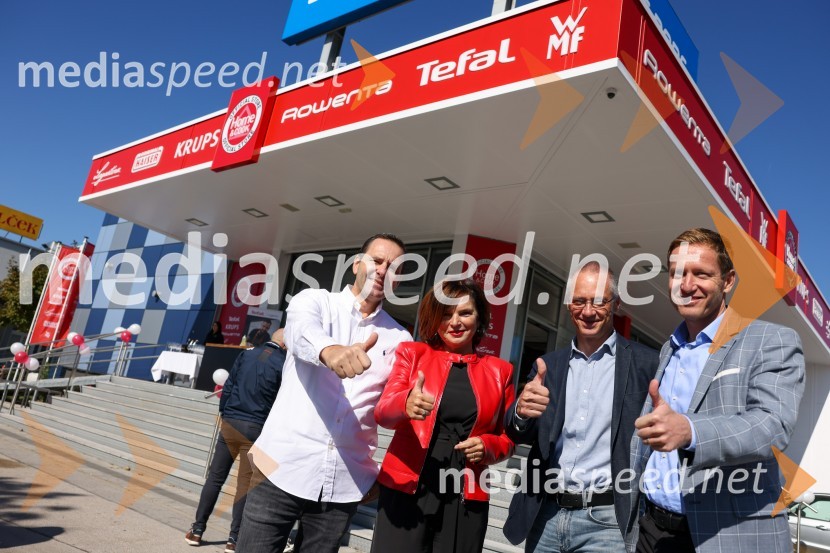  ... ;  Romana Kancler, direktorica SEB Slovenija d.o.o.;  ... ;  ... Otvoritev trgovine Home and Cook v BTC Ljubljana