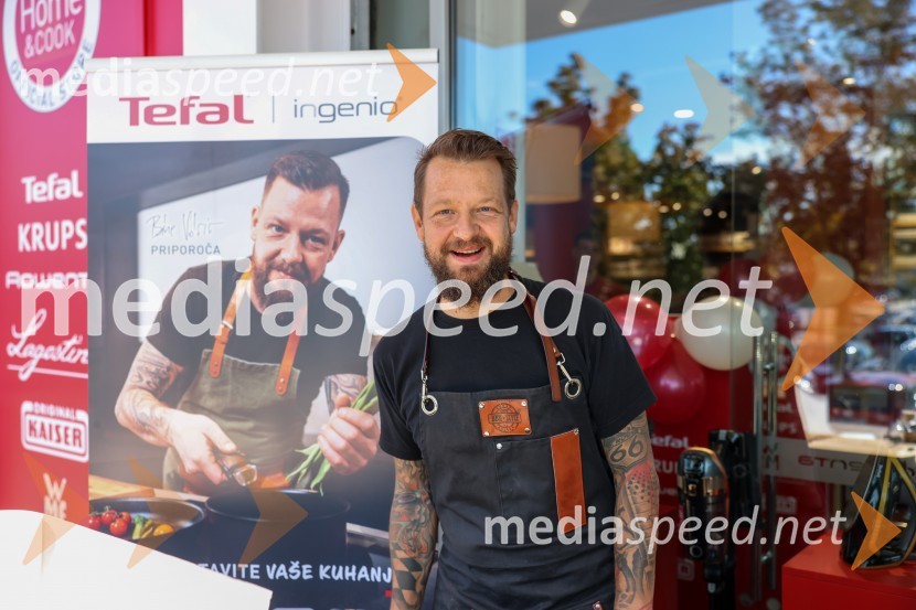  Bine Volčič, kuharski mojsterOtvoritev trgovine Home and Cook v BTC Ljubljana