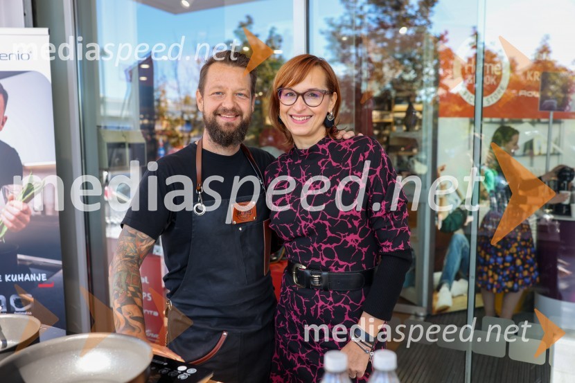  Bine Volčič, kuharski mojster;  ... Otvoritev trgovine Home and Cook v BTC Ljubljana