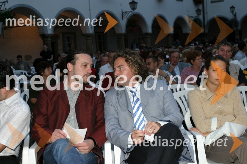 Robert Križanič in Dominik S. Černjak, predsednik Turistične zveze SlovenijeJosipa Lisac, koncert na Ptuju