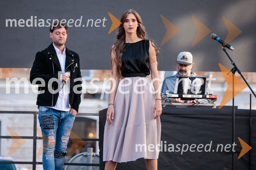 Aydin Huzejrović, oblikovalec DNA clothes;  ... Modna revija in zaključek dogodka Kr`petek v Kranju