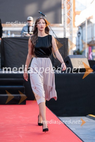 Modna revija in zaključek dogodka Kr`petek v Kranju
