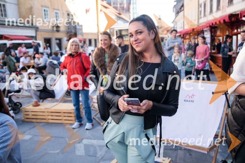 Modna revija in zaključek dogodka Kr`petek v Kranju