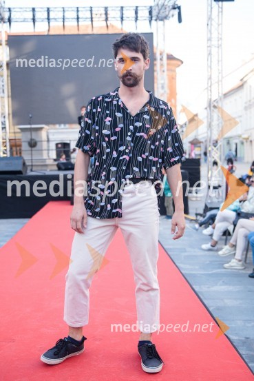 Modna revija in zaključek dogodka Kr`petek v Kranju