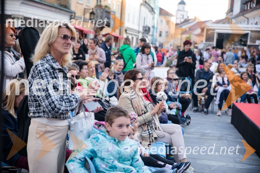 Modna revija in zaključek dogodka Kr`petek v Kranju