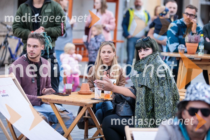  ... ;  ... ;  Lea Behek, oblikovalkaModna revija in zaključek dogodka Kr`petek v Kranju