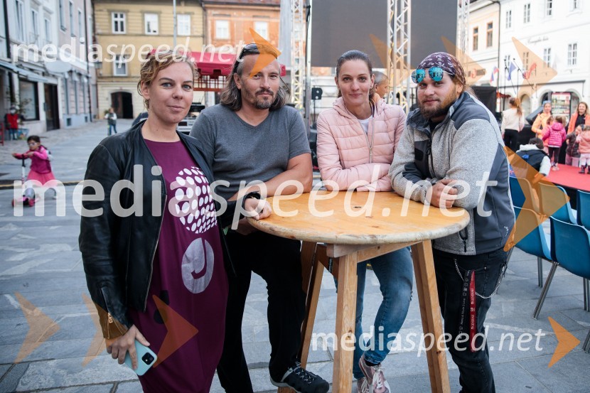 Modna revija in zaključek dogodka Kr`petek v Kranju