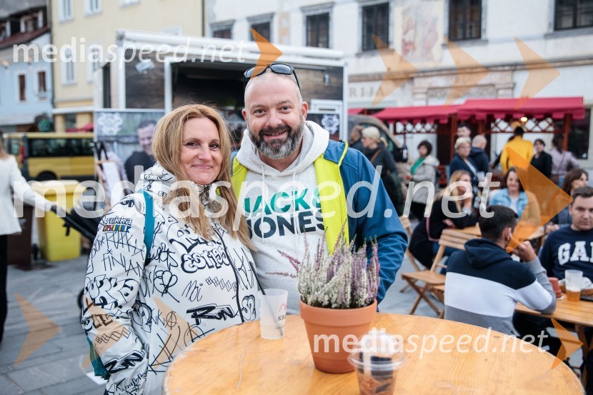 Modna revija in zaključek dogodka Kr`petek v Kranju