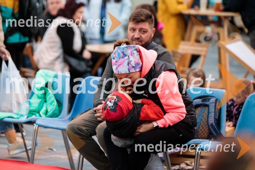 Modna revija in zaključek dogodka Kr`petek v Kranju
