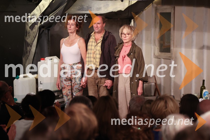  Saša  Pavček, igralka, Predsednica združenja dramskih umetnikov Slovenije, prejemnica Borštnikovega prstana;  Janez Škof, igralec;  Silva Čušin Povše, dramska igralkaOtroci, premiera drame