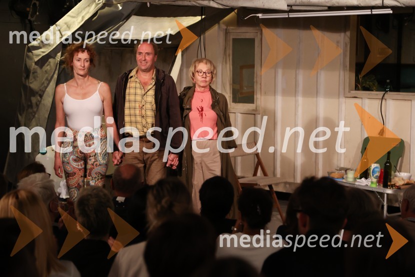  Saša  Pavček, igralka, Predsednica združenja dramskih umetnikov Slovenije, prejemnica Borštnikovega prstana;  Janez Škof, igralec;  Silva Čušin Povše, dramska igralkaOtroci, premiera drame