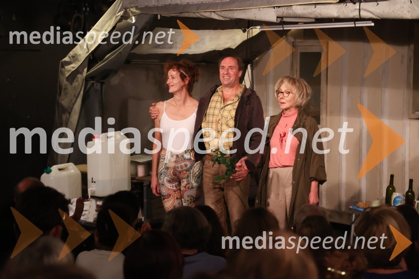  Saša  Pavček, igralka, Predsednica združenja dramskih umetnikov Slovenije, prejemnica Borštnikovega prstana;  Janez Škof, igralec;  Silva Čušin Povše, dramska igralkaOtroci, premiera drame