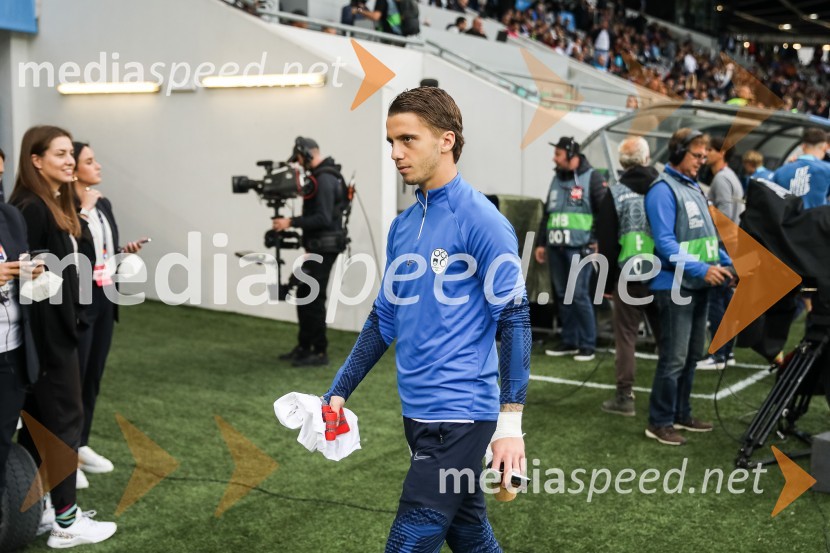  Luka Zahovič, nogometaš Liga Narodov, Slovenija - Norveška