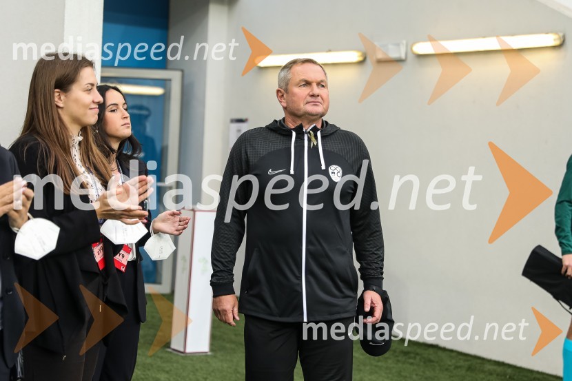  Matjaž Kek, selektor slovenske nogometne reprezentanceLiga Narodov, Slovenija - Norveška