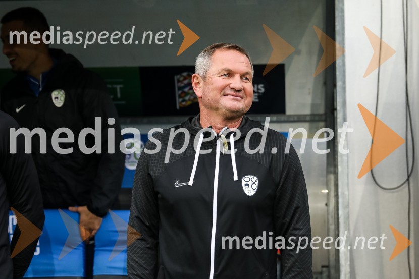  Matjaž Kek, selektor slovenske nogometne reprezentanceLiga Narodov, Slovenija - Norveška